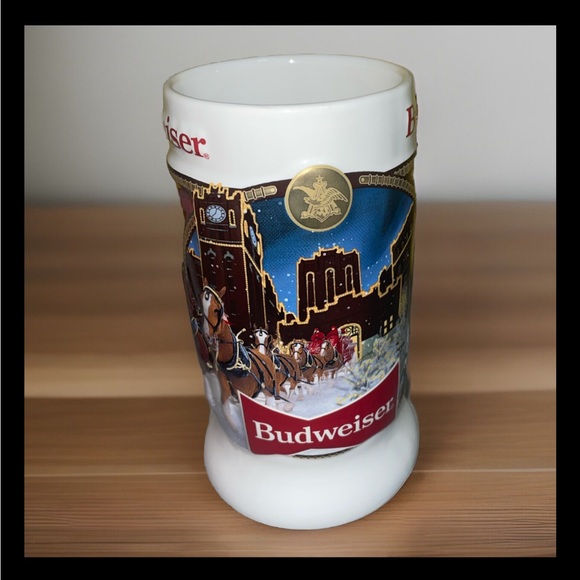 NEW! ✨2020 Budweiser Holiday Stein Beer Mug from Annual Christmas Series in BOX - Picture 6 of 6